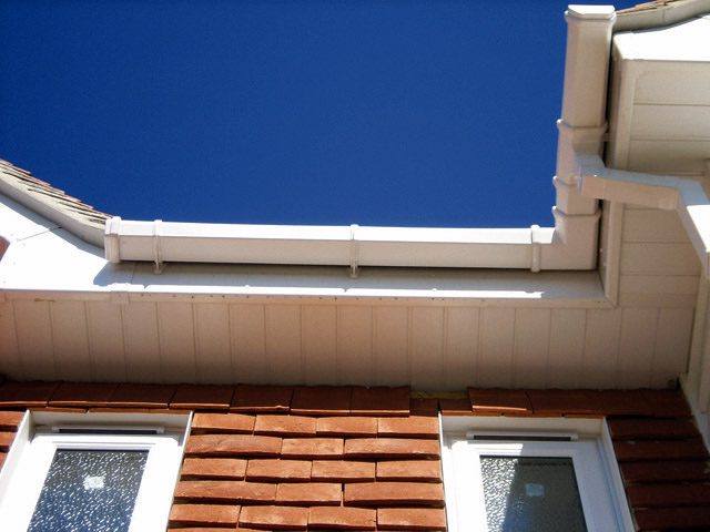 Replacement fascias soffits and guttering for a property in St Austell